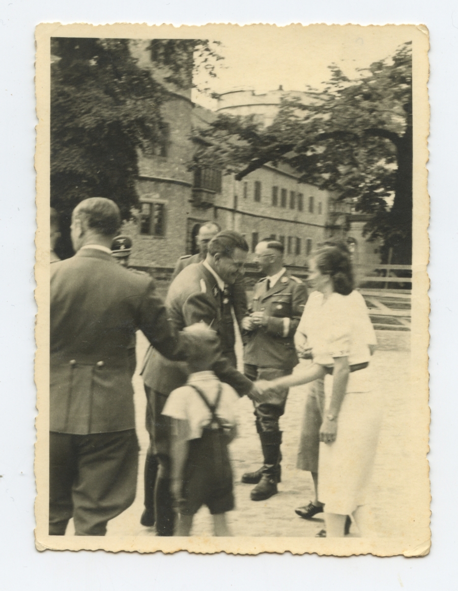 Erich von dem Bach-Zelewski (nicht im Bild) nahm im Juni 1941 am Treffen von SS-Gruppenführern auf der Wewelsburg teil. (Foto: Archiv Kreismuseum Wewelsburg, Inventar-Nr. 21602) © Foto (Datei 21602): Archiv Kreismuseum Wewelsburg